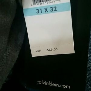 Calvin Klein new Capri jeans classic blue 31